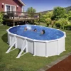 Piscine Hors-sol Acier 5,27 X 5 X 1,32 M Gre