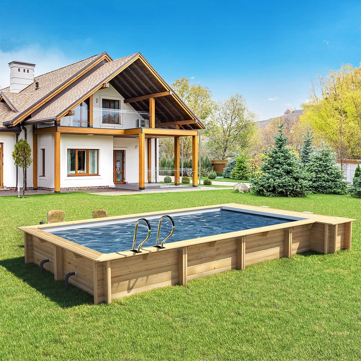 Piscine Bois Urbaine 650 1 Piscine Bois Urbaine 650