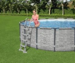 Piscine Hors-sol Steel Pro Max Ø4,88 X 1,22 M Bestway -Aqua Parfait 5619E 2 34e4